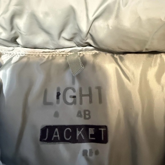 Source Unknown Silver Puffer Jacket - Picture 2 of 6